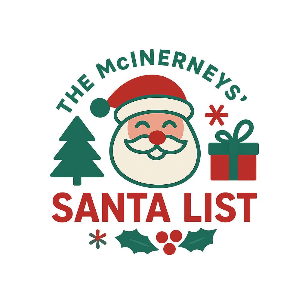 The McInerneys Santa List
